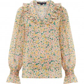 дамски,ризи,french,connection,aleezia,hallie,crinkle,shirt,pear