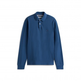 Блуза с яка Tommy Hilfiger 1985 Long Sleeve Polo Shirt - Aegean Sea блуза,с,яка,мъжки,тениски,tommy,hilfiger,1985,long,sleeve,polo,shirt,aegean,sea