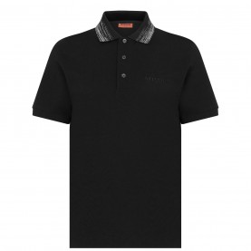 блуза,с,яка,облекла,на,разпродажба,мъжки,тениски,missoni,logo,polo,shirt,black,s90nc