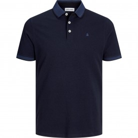 jack,and,jones,paulos,tipped,pique,short,sleeve,polo,shirt,dark,navy