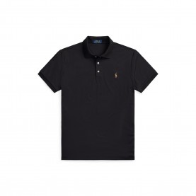 блуза,с,яка,мъжки,тениски,polo,ralph,lauren,mens,slim,fit,short,sleeve,polo,shirt,polo,black