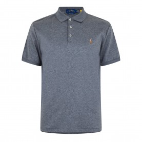 блуза,с,яка,мъжки,тениски,polo,ralph,lauren,mens,slim,fit,short,sleeve,polo,shirt,flannel,hthr
