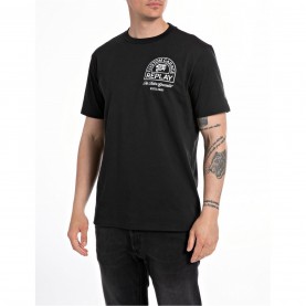 мъжки,тениски,replay,replay,moto,print,cn,sn42,black,098