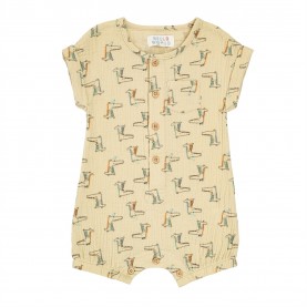 hello,world,baby,boy,button,up,romper,beige