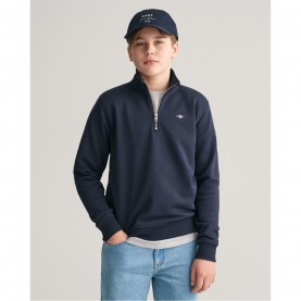 промоция,на,зимни,облекла,gant,gant,quarter,zip,logo,jn43,evening,blu,433