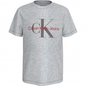 юношеска,тениска,детски,облекла,calvin,klein,jeans,monogram,t,shirt,junior,grey,pg6