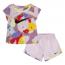 бебешки,комплект,разпродажба,nike,бебешки,облекла,детски,облекла,nike,printed,top,and,shorts,set,babies,pink,foam