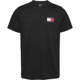 тениска,мъжки,тениски,tommy,jeans,tjm,slim,essential,flag,tee,ext,black