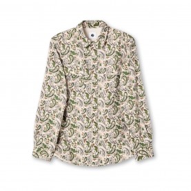 pretty,green,men's,aquarelle,paisley,long,sleeve,patterned,shirt,stone