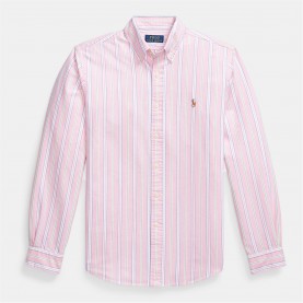 облекла,на,разпродажба,мъжки,ризи,polo,ralph,lauren,multi,coloured,striped,poplin,shirt,pink,white
