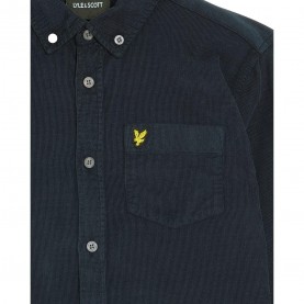 риза,с,дълъг,ръкав,lyle,and,scott,kids,long,sleeve,corduroy,shirt,dark,navy