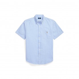 риза,с,къс,ръкав,облекла,на,разпродажба,мъжки,ризи,polo,ralph,lauren,men's,striped,seersucker,short,sleeve,shirt,blue,white