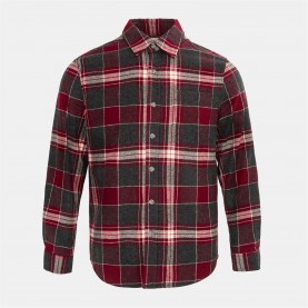 Firetrap Pattern Shirt Mens - Black/Red firetrap,pattern,shirt,mens,black,red
