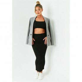 сако,промоция,на,зимни,облекла,дамски,жилетки,missy,empire,tailored,blazer,grey