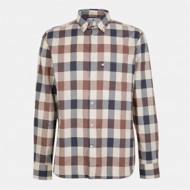 облекла,на,разпродажба,мъжки,ризи,aquascutum,men's,aquact,big,check,long,sleeve,patterned,shirt,check