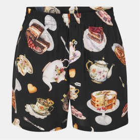 къси,панталони,мъжки,къси,панталони,moschino,men's,tea,tailored,shorts,black