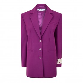 Дамско яке Off White Womens - Structured Suit Jacket - Fuchsia дамско,яке,off,white,women,s,structured,suit,jacket,fuchsia