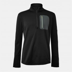 облекла,на,разпродажба,мъжки,туристически,полари,разпродажба,karrimor,karrimor,quarter,zip,mens,black