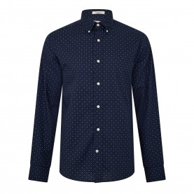 Gant Micro Prnt Shrt Sn64 - Even Blue 433 gant,micro,prnt,shrt,sn64,even,blue,433