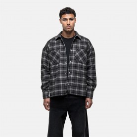облекла,на,разпродажба,good,for,nothing,wool,check,overshirt,charcoal,grey