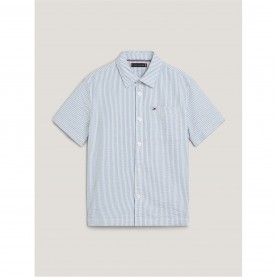 юношеска,риза,с,къс,ръкав,детски,облекла,tommy,hilfiger,short,sleeve,oxford,shirt,juniors,blue,spell
