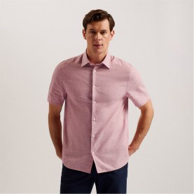 облекла,на,разпродажба,мъжки,ризи,ted,baker,ted,naires,ss,shirt,sn99,mid,pink