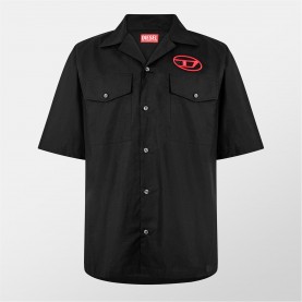 облекла,на,разпродажба,мъжки,ризи,diesel,diesel,mac,22,b,cmca,sn99,black,black