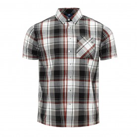 риза,с,къс,ръкав,giorgio,mens,short,sleeve,check,shirt,black,check