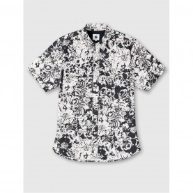 Риза Pretty Green Men's Molineux Short-Sleeve Plain Shirt - Black риза,pretty,green,men's,molineux,short,sleeve,plain,shirt,black