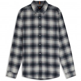 мъжки,ризи,boss,check,shirt,grey,cheq,063