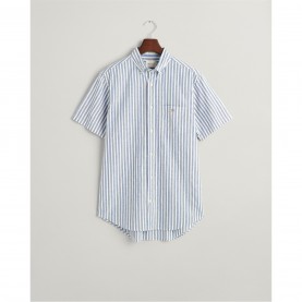 мъжки,ризи,gant,reg,cotton,linen,stripe,ss,shirt,su,rich,blue