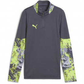 Puma Individualcup 1/4 Zip-Top Jr Drill Top Unisex Kids - Galactic Gra дрехи,за,училище,разпродажба,puma,ученическо,облекло,детски,3/4,панталони,облекла,с,футболна,тема,футболни,горнища,всичко,за,футбола,на,разпродажба,puma,in