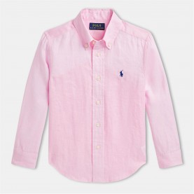 Юношеска риза с дълъг ръкав Polo Ralph Lauren Long Sleeve Shirt Juniors - Carmel Pink юношеска,риза,с,дълъг,ръкав,детски,3/4,панталони,polo,ralph,lauren,long,sleeve,shirt,juniors,carmel,pink