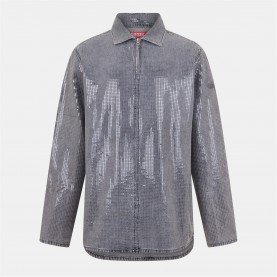облекла,на,разпродажба,мъжки,ризи,diesel,diesel,brads,camicia,sn99,black,grey,denm