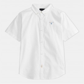 детски,3/4,панталони,barbour,boys',camford,tailored,shirt,white,wh11