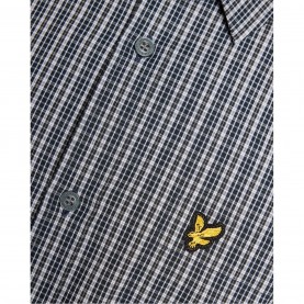 lyle,and,scott,lyle,check,ls,shirt,sn62,dark,navy,z271