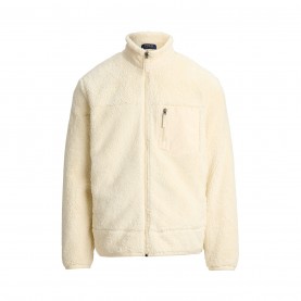 поларено,горнище,с,цип,облекла,на,разпродажба,мъжки,ежедневни,облекла,мъжки,горнища,с,качулка,polo,ralph,lauren,men's,hipile,full,zip,fleece,andover,cream
