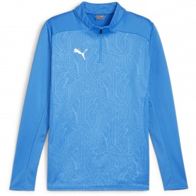 мъжки,блузи,с,яка,мъжки,потници,футбол,футболни,горнища,puma,teamfinal,warm,top,drill,mens,blue,puma