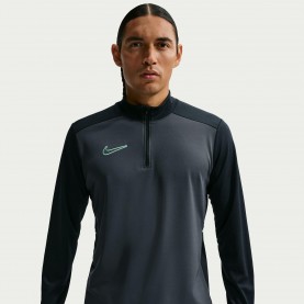 Nike Academy Drill Top Mens - Grey/Blk/Grn мъжки,потници,мъжки,тениски,футбол,футболни,горнища,nike,academy,drill,top,mens,grey,blk,grn