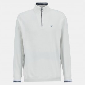 облекла,на,разпродажба,мъжки,ежедневни,облекла,мъжки,горнища,с,качулка,barbour,men's,quarter,zip,fleece,whspr,whte,wh32