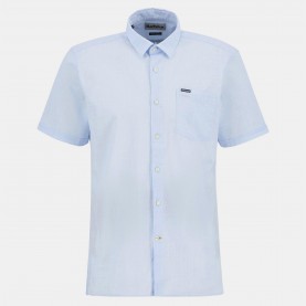 Риза с къс ръкав Barbour Mens Pigment Short Sleeve Shirt - Bleached Blue риза,с,къс,ръкав,мъжки,ризи,barbour,men,s,pigment,short,sleeve,shirt,bleached,blue