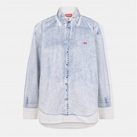 облекла,на,разпродажба,мъжки,ризи,diesel,diesel,smply,ovr,cmc,sn99,blue,denim