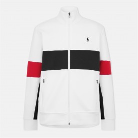 поларено,горнище,с,цип,облекла,на,разпродажба,мъжки,ежедневни,облекла,мъжки,горнища,с,качулка,polo,ralph,lauren,men's,full,zip,fleece,ceramic,white