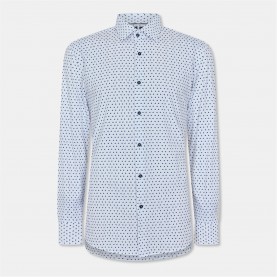 Boss Men's Hank Knitted 222 Long-Sleeve Shirt - Light Blue мъжки,ризи,boss,men's,hank,knitted,222,long,sleeve,shirt,light,blue