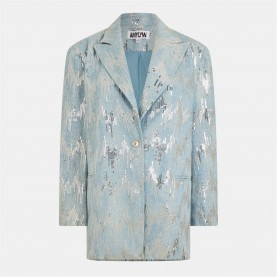 сако,дамски,якета,и,палта,amylynn,denim,blazer,ld99,blue