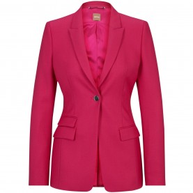 BOSS Women's Juicylara2 Suit Jacket - Bright Pink boss,women's,juicylara2,suit,jacket,bright,pink