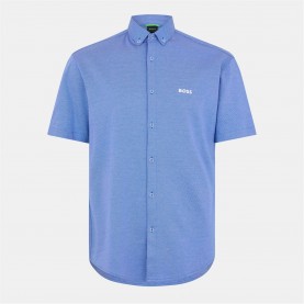 риза,с,къс,ръкав,облекла,на,разпродажба,мъжки,ризи,boss,short,sleeve,shirt,open,blue