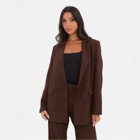 сако,дамски,якета,и,палта,i,saw,it,first,women's,oversized,long,sleeve,blazer,brown
