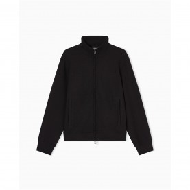 поларено,горнище,с,цип,облекла,на,разпродажба,мъжки,ежедневни,облекла,мъжки,горнища,с,качулка,emporio,armani,men's,full,zip,fleece,black,fc293