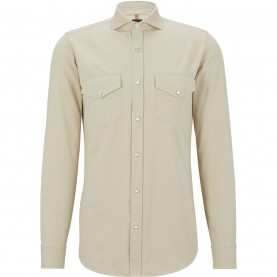 Boss Boss T-Romeo T 10248438 01 - Light Beige облекла,на,разпродажба,мъжки,ризи,boss,boss,t,romeo,t,10248438,01,light,beige